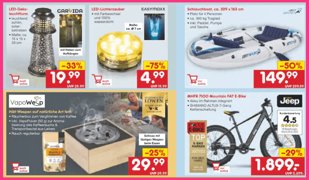 Prospekt Highlights KW21 Netto MD