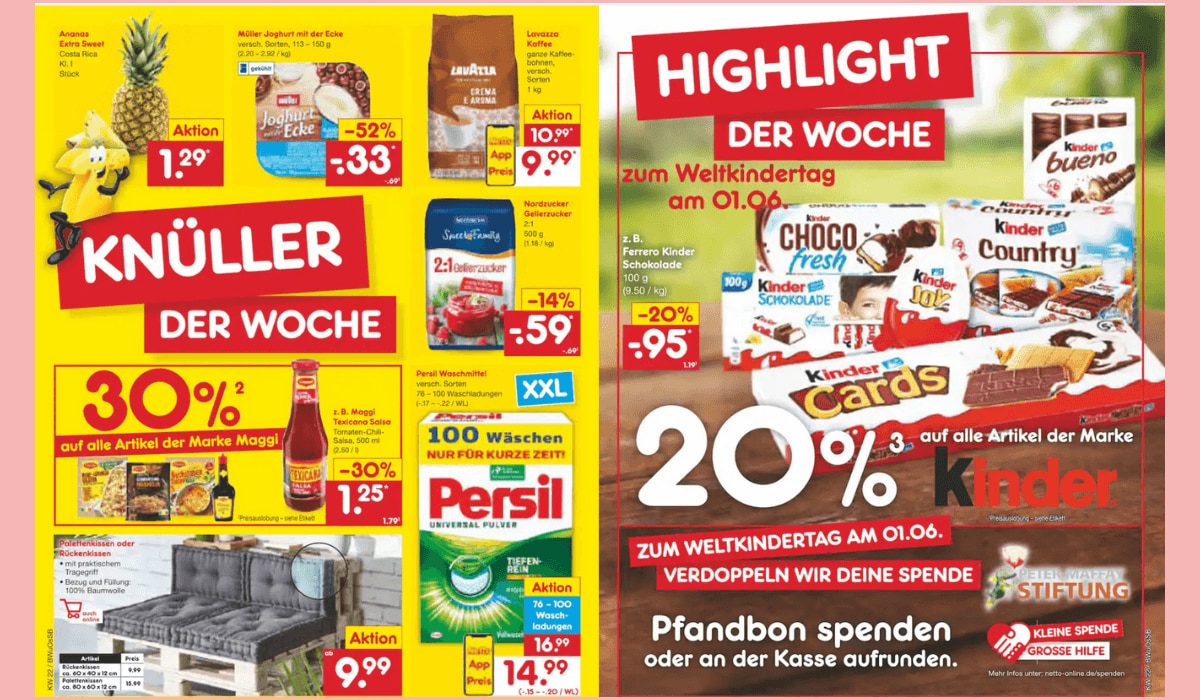 Prospekt Highlights KW22 Nett MD