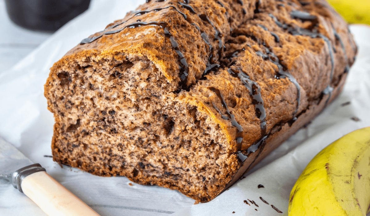 veganes Oreo Banana Bread