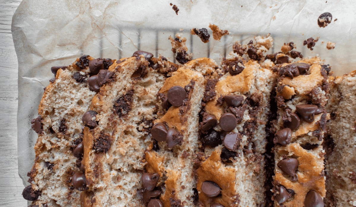 veganes Oreo Banana Bread 