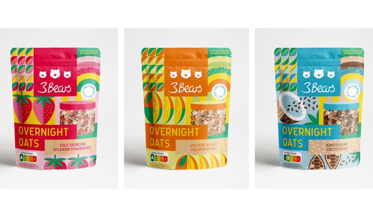 Sommer-Sorten 3Bears Overnight Oats