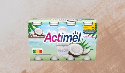 Sommer Edition Actimel Kokos