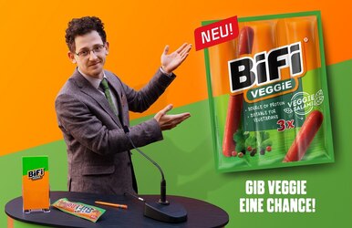 BiFi Veggie - Die vegetarische Alternative zum Salamisnack