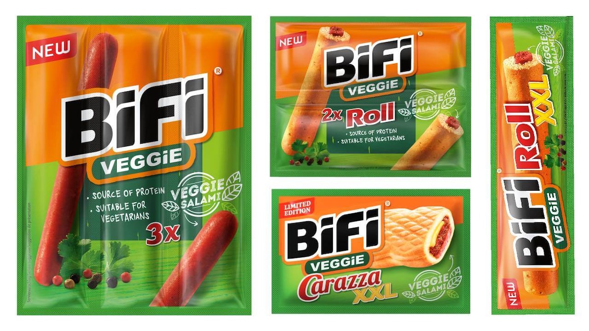 Vegetarische BiFi-Snacks