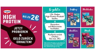 Cashback Dr. Oetker High Protein