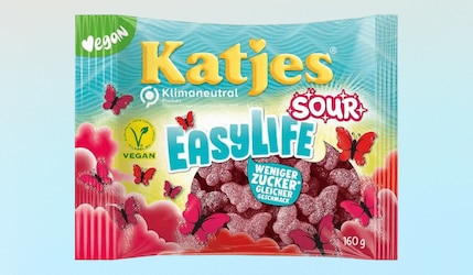 Katjes EasyLife Sour: Die fruchtig-sauren Schmetterlinge kommen