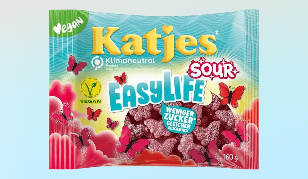 Katjes EasyLife Sour: Die fruchtig-sauren Schmetterlinge kommen