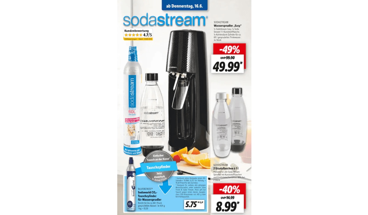 Sodastream Prospekt Highlight