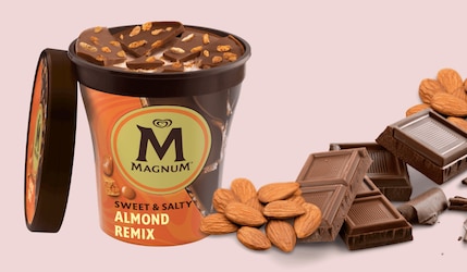 Magnum Sweet & Salty Almond Remix im Becher