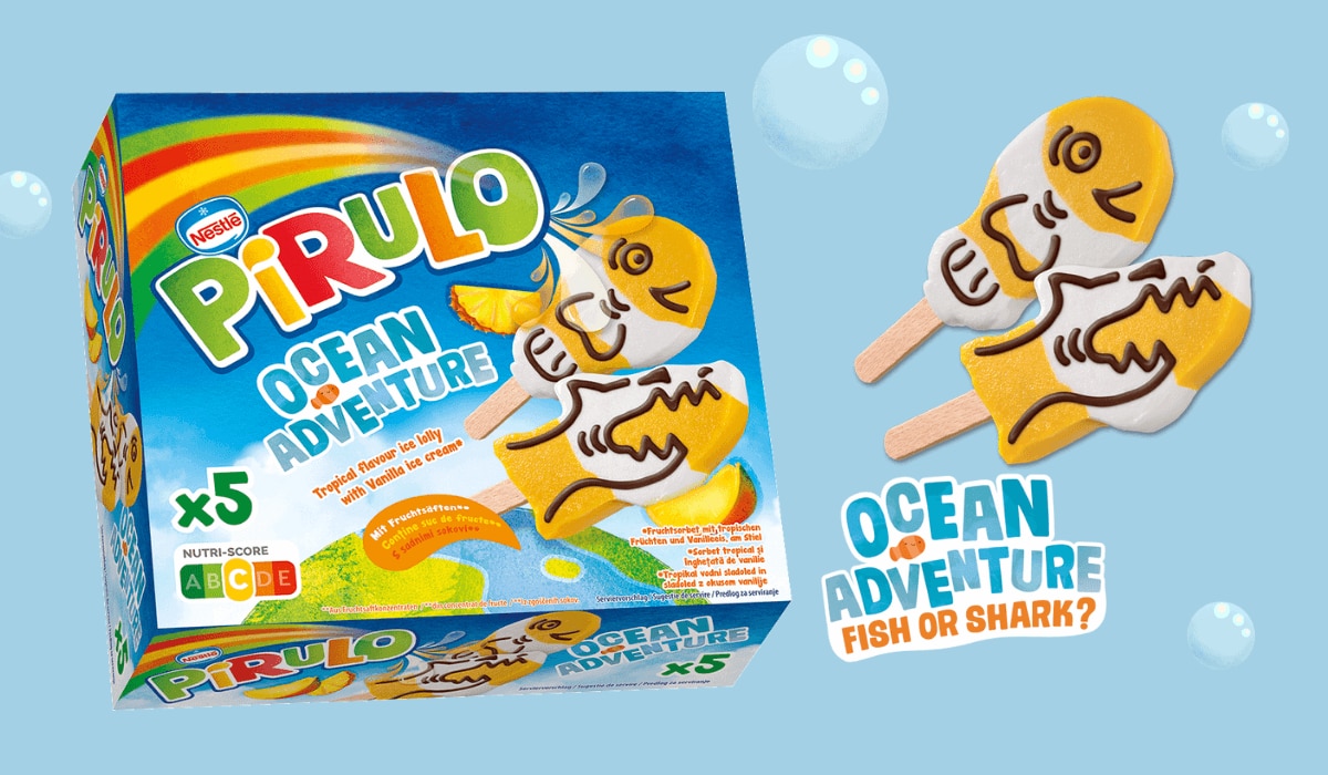 Nestlé PIRULO Ocean Adventure - Das neue Fruchteis am Stiel