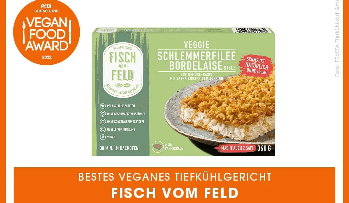 Fisch vom Feld Peta Food Award