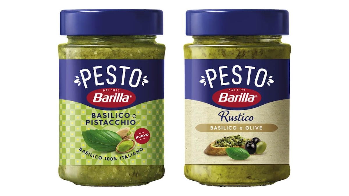 Barilla Pesto Rustico Basilico e Olive_Basilico e Pistacchio