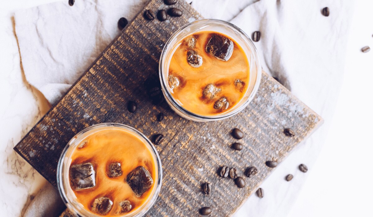 Kaffee Eiswürfel
