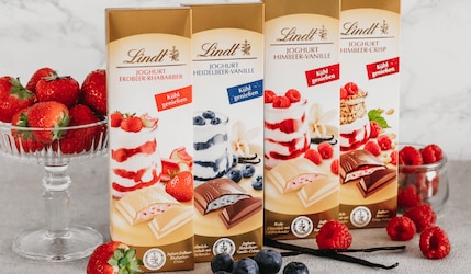 Lindt Joghurttafeln: Schokolade für den Sommer