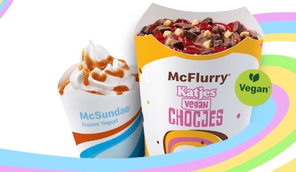 Veganes McFlurry® Katjes Chocjes - Jetzt bei McDonalds!