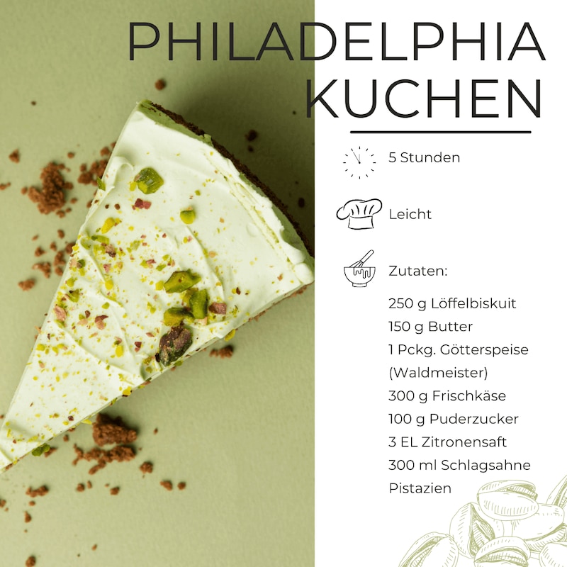 Philadelphia Kuchen