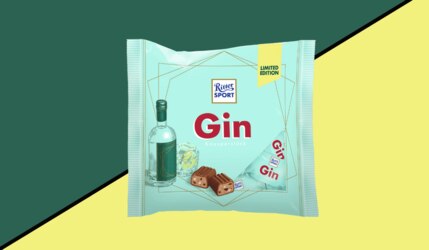 Ritter Sport Gin Knusperstück: Limitiert & nur für kurze Zeit