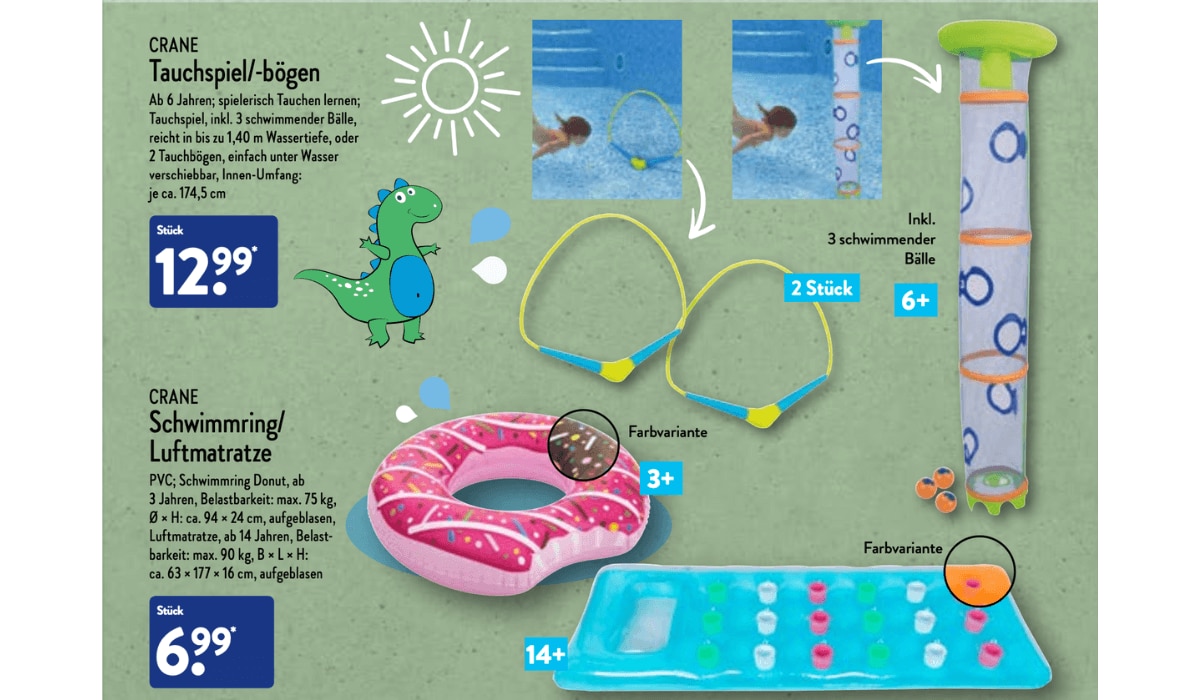 Sommerangebote Aldi Pool