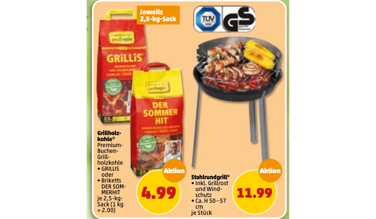 Sommerangebote Penny Grill