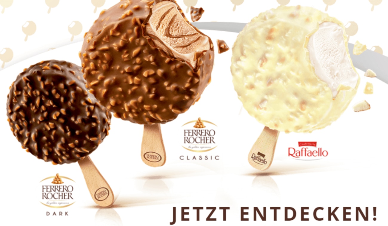 Ferrero Eis schlemmen mit 1€-Coupon