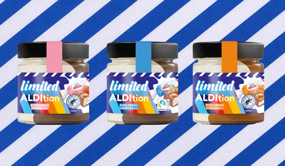 Limited ALDItion: Milchmäuse-Duo-Creme in 3 Sorten