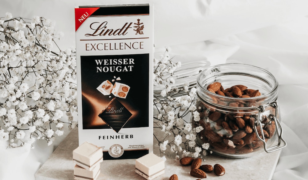 Lindt Excellence Weißer Nougat