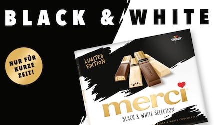 merci Black & White Selection: Nur für kurze Zeit