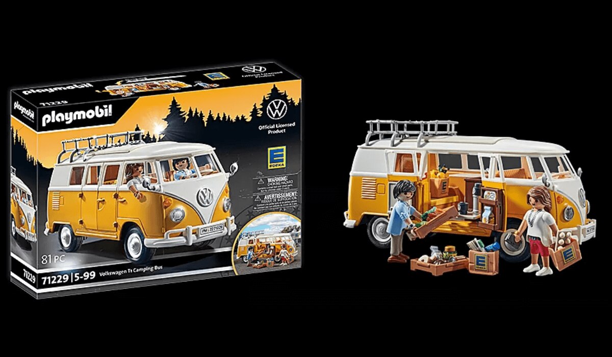 Camping Bus PLAYMOBIL EDEKA