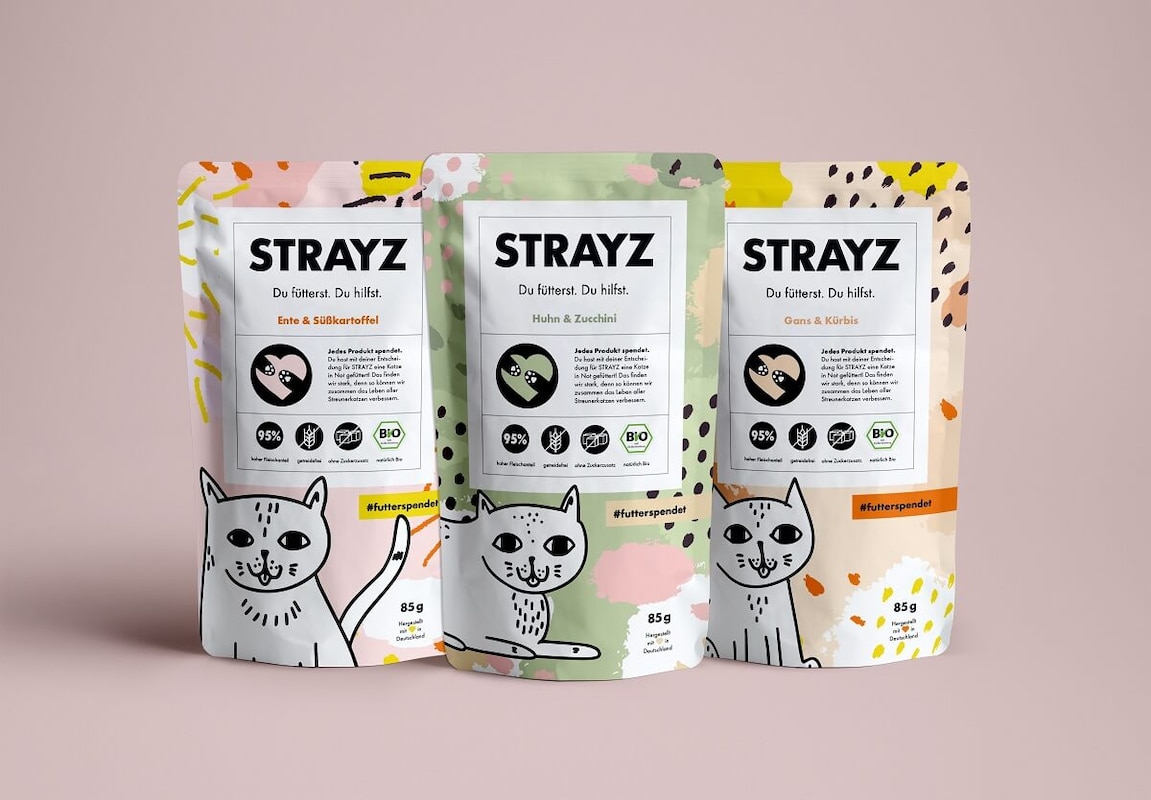 STRAYZ Nassfutter für Katzen