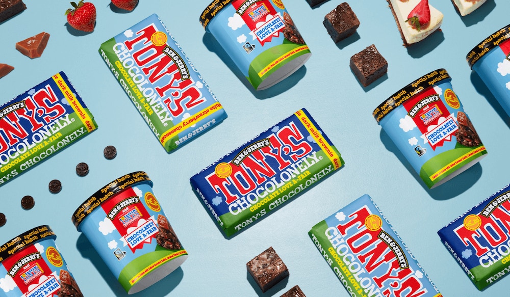 Tony's Chocolonely und ben & Jerry