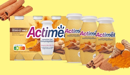 Actimel Goldene Milch - Die neue Limited Edition