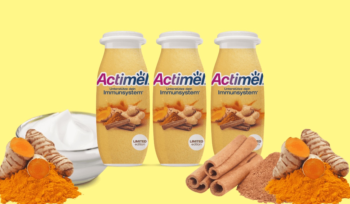 Actimel Goldene Milch