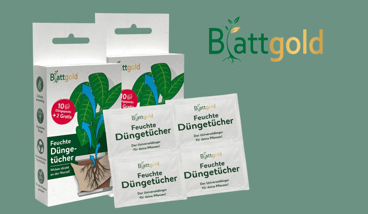 Blattgold Düngetücher