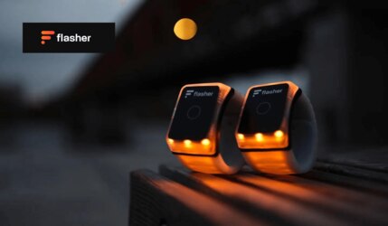 Flasher Fahrradblinker Arband