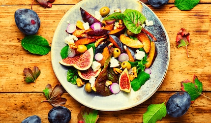Fruchtiger Herbstsalat: Unser Vitaminkick für kühle Tage