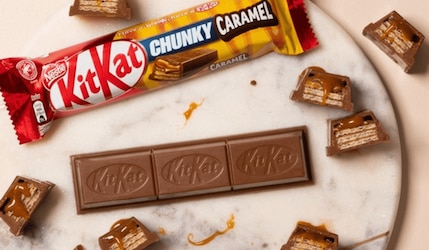 KitKat Chunky Caramel ist die Sorte des Jahres 2022!