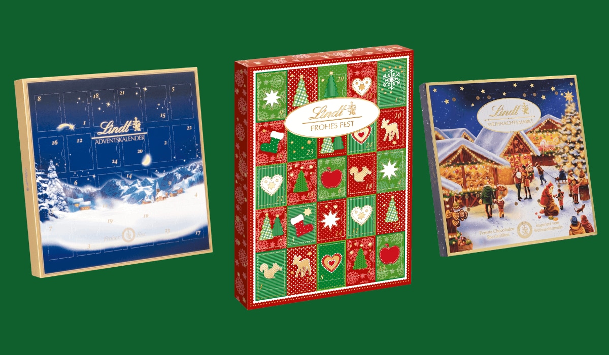 Die Lindt Mini Adventskalender