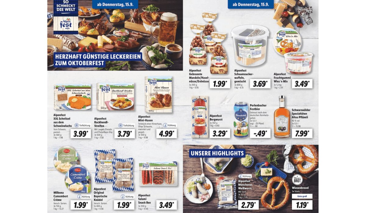 Prospekt Highlights KW37 Lidl