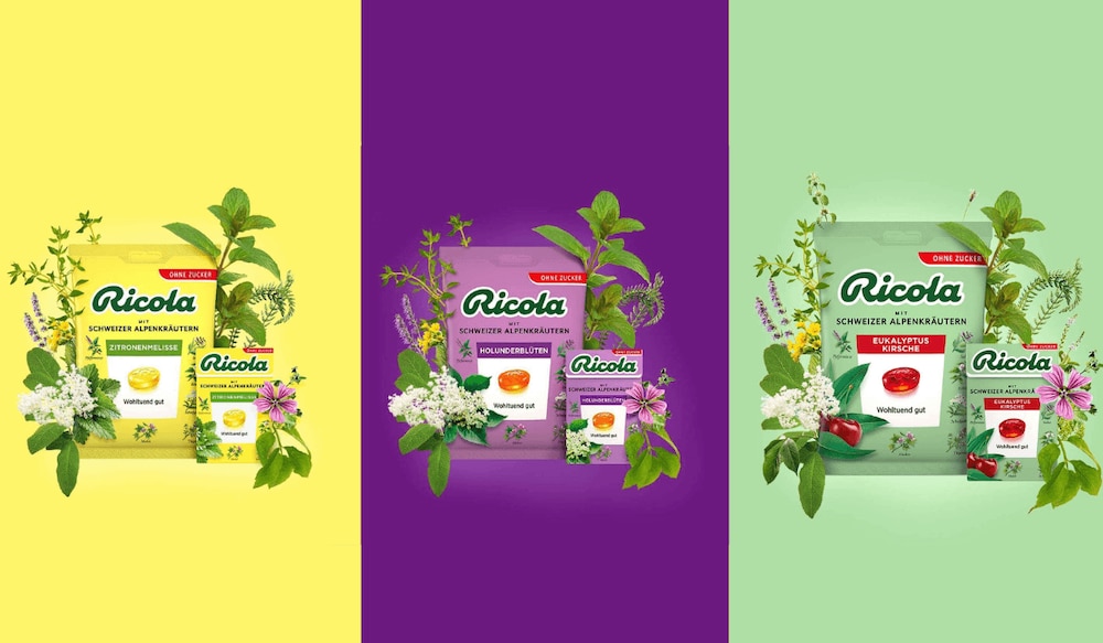 Ricola Kräuterbonbons Cashback-Aktion