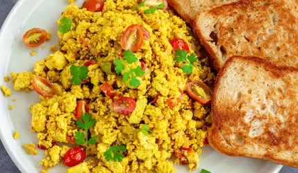 Scrambled Tofu - Rezept für veganes Rührei aus Tofu