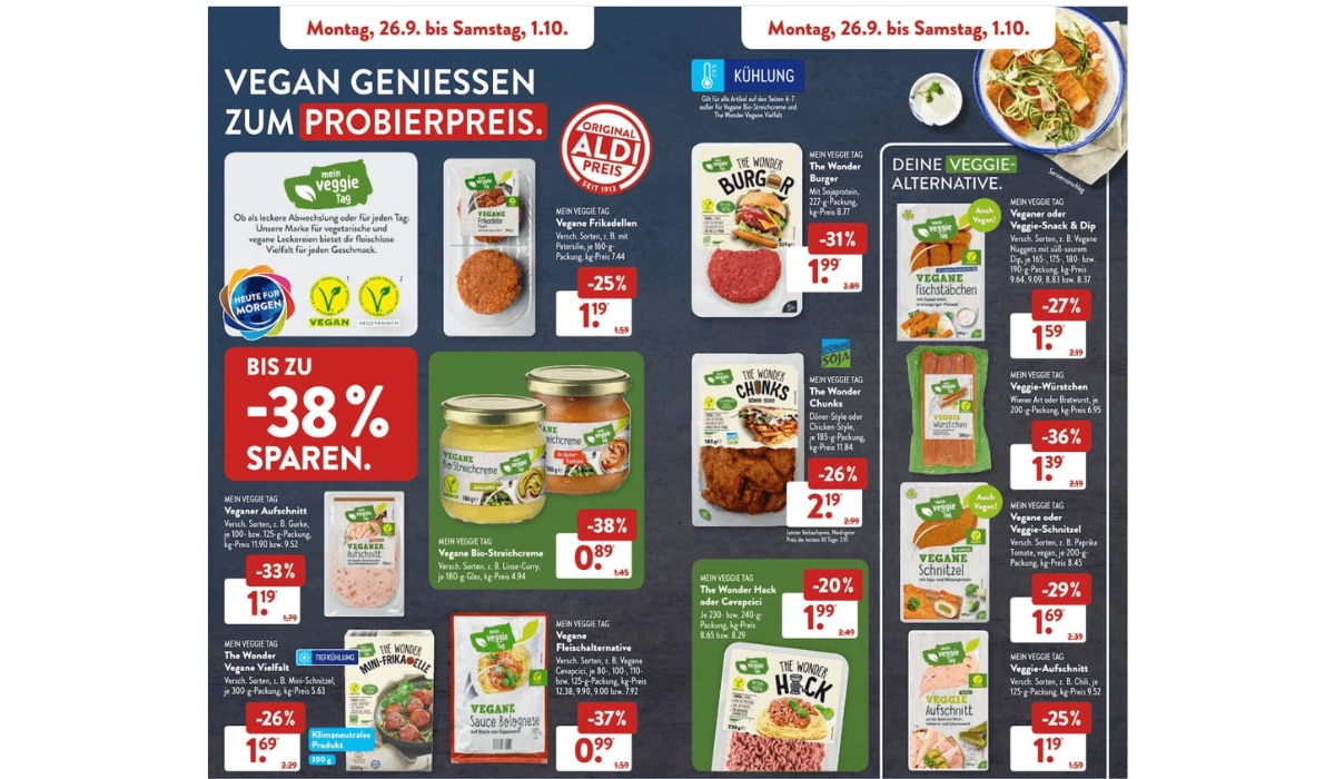 Top Deals KW39 ALDI Süd