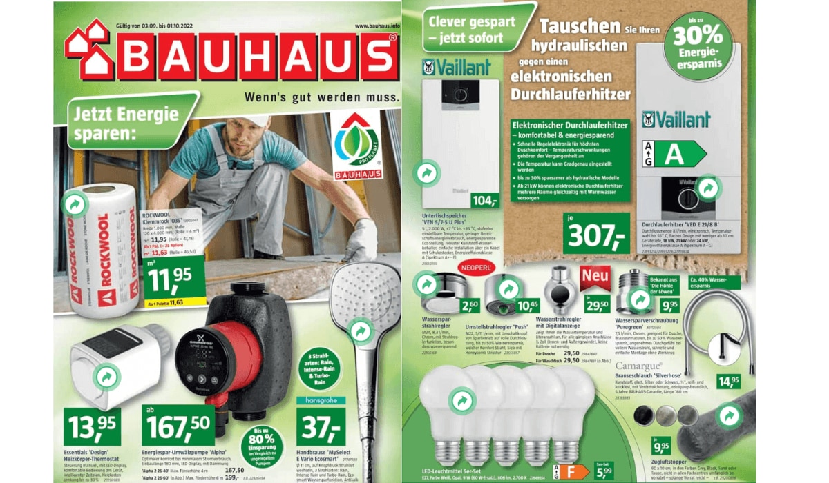 Top Deals KW39 Bauhaus