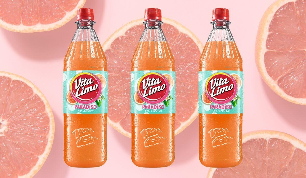Vita Limo Paradiso - Die neue Limonade mit Pink Grapefruit