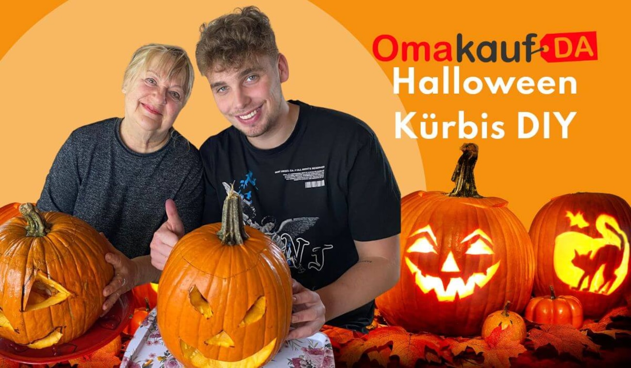 Halloween Kürbis DIY mit OmakaufDA