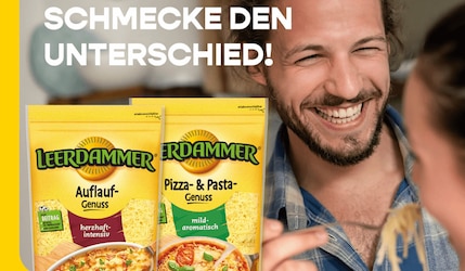 Cashback-Aktion: LEERDAMMER Auflauf-Genuss und Pizza-& Pasta-Genuss