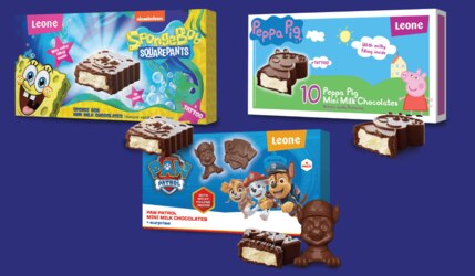 Mini Milk Chocolates von Peppa Wutz, Paw Patrol & Spongebob bei Lidl