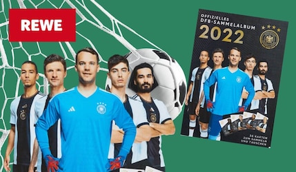 DFB Sammelkarten-Aktion bei REWE