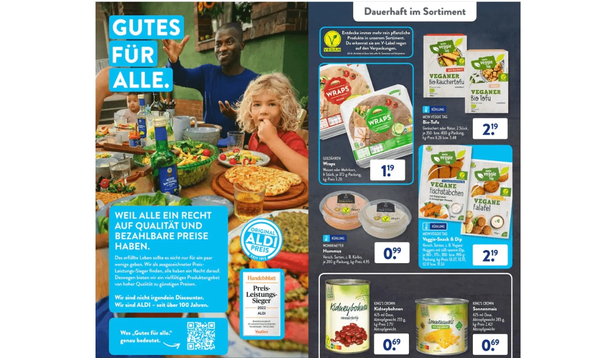 Vegane Woche Netto ALDI Süd