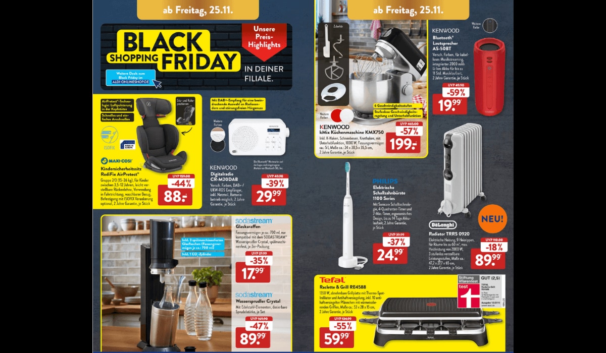 Aldi Süd Black Friday