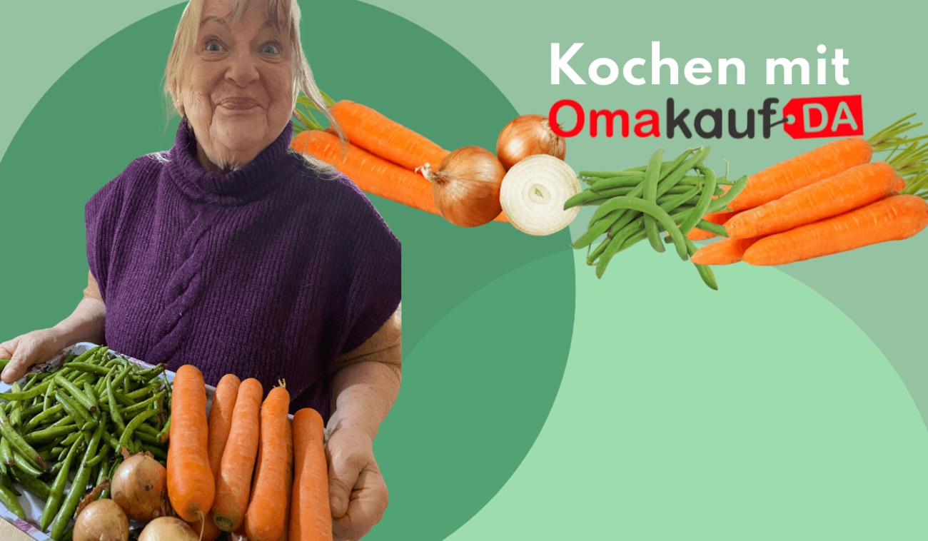 OmakaufDA kocht - Oma's Rezept für Bohnen im Speckmanteln mit Frikadellen und Salzkartoffeln